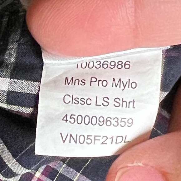 Ariat Pro Series Mylo Classic LS Button Down Shirt Men's size XL Western Work - Picture 6 of 12